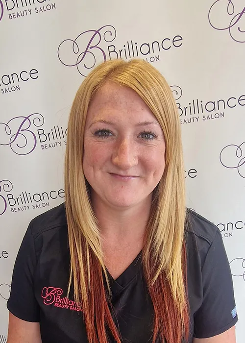 Senior Beauty Therapist Christina at Brilliance Beauty Salon