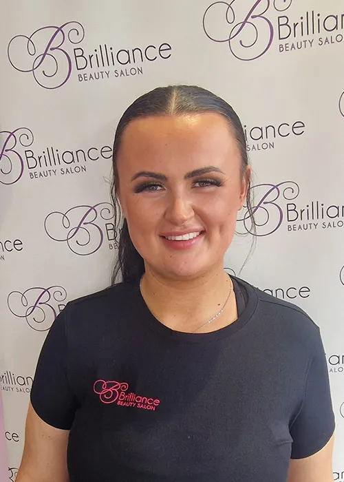 Senior Beauty Therapist Lauren at Brilliance Beauty Salon