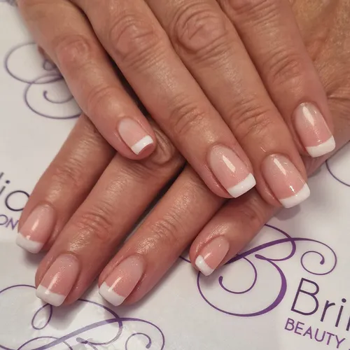 BIAB nails finished at Brilliance