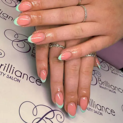 BIAB nails finished at Brilliance
