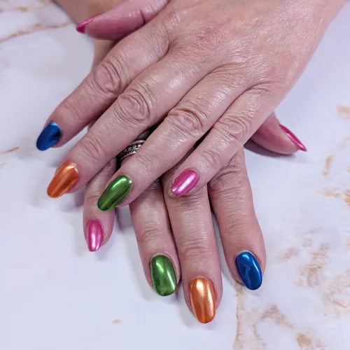 BIAB nails finished at Brilliance