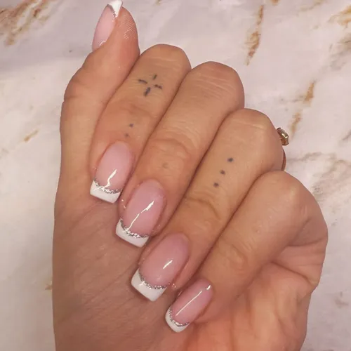 BIAB nails finished at Brilliance