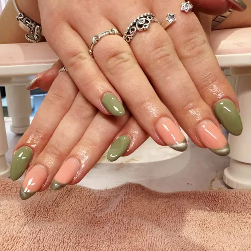 BIAB nails finished at Brilliance